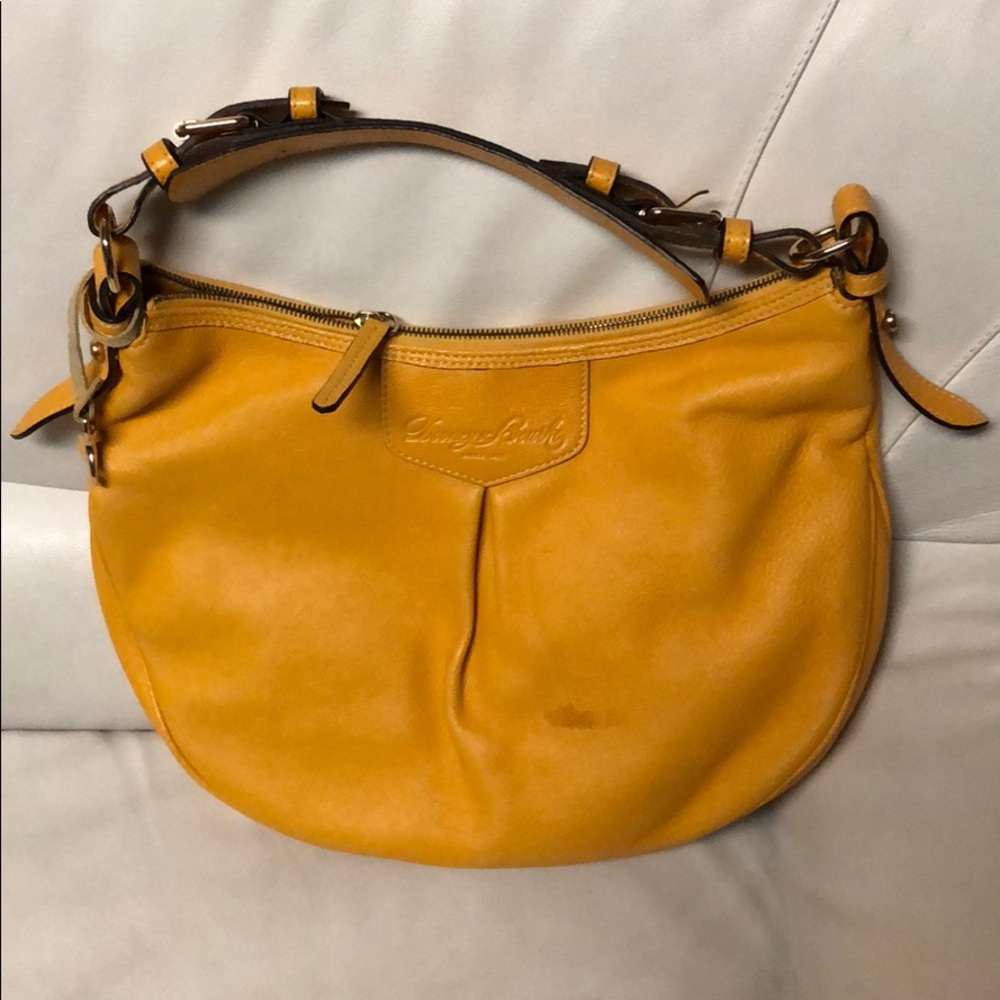 Dooney and Bourke Golden yellow leather bag